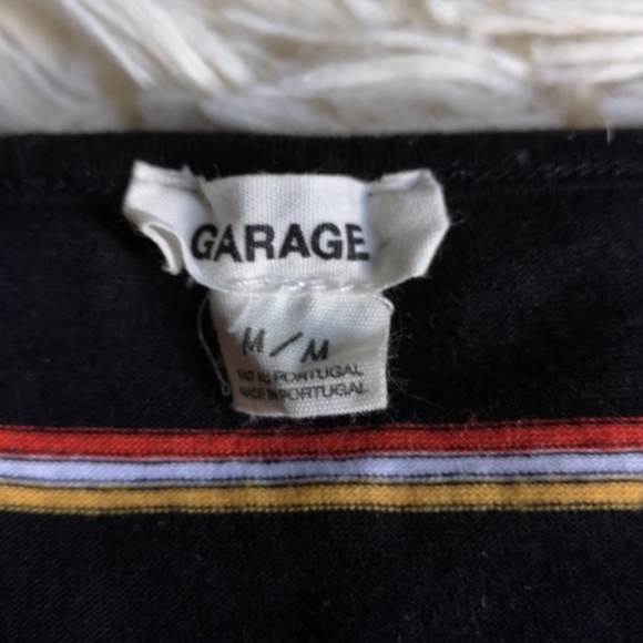 ๐ท๏ธ2/$20๐ท๏ธ Garage stripe crop tee - Picture 2 of 3
